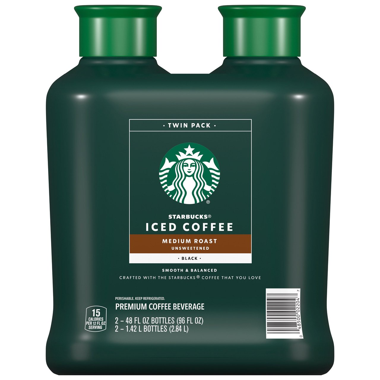 Starbucks Iced Coffee 2/48 Ounce Bottles - Image 1