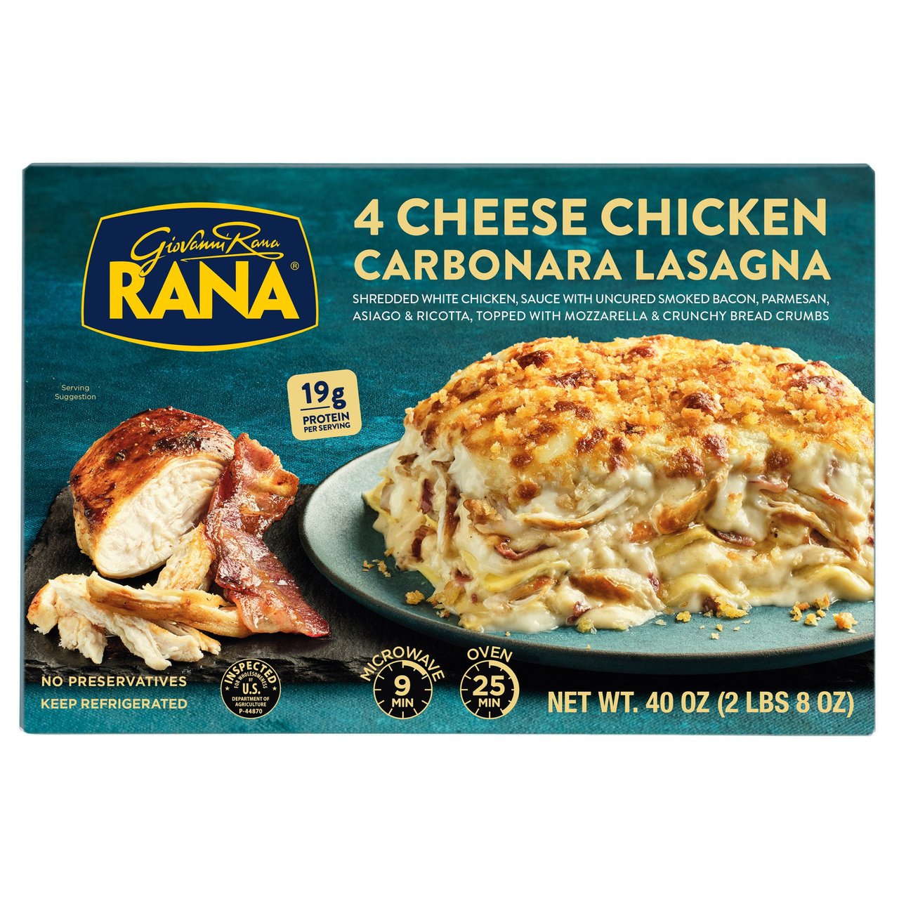 Rana Rana Four Cheese Chicken Carbonara Lasagna — product image