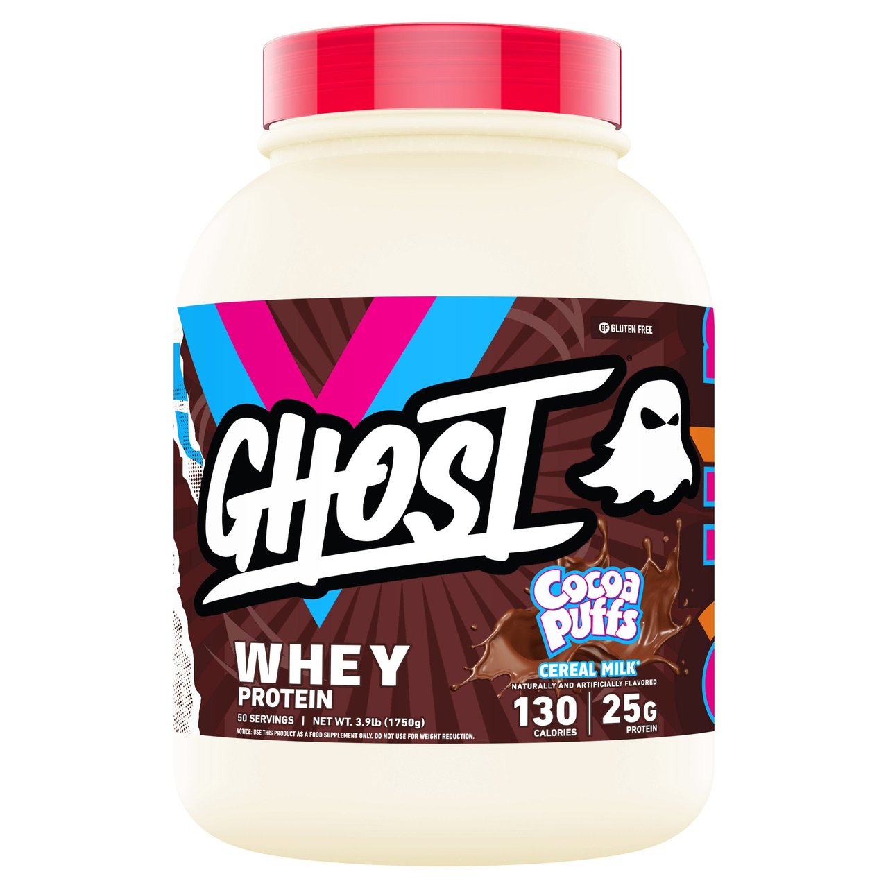 GHOST WHEY PROTEIN COCOA PUFFS 3.9 LBS - Image 1