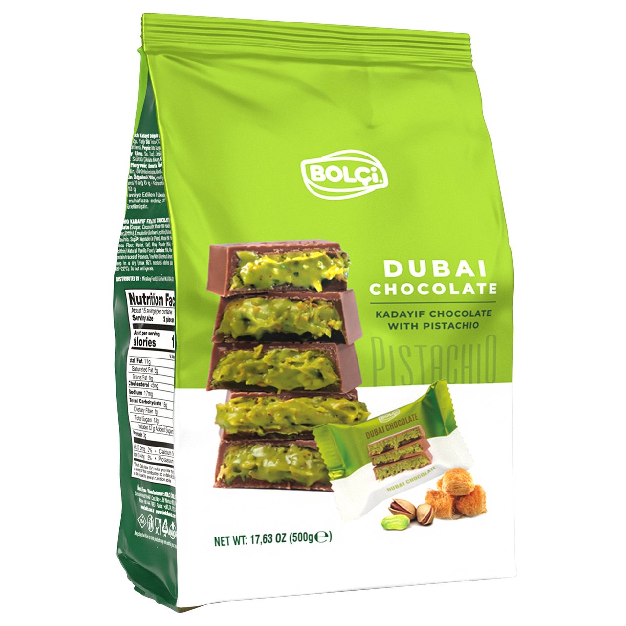 Bolci Dubai Chocolate 17.6 oz - Image 1