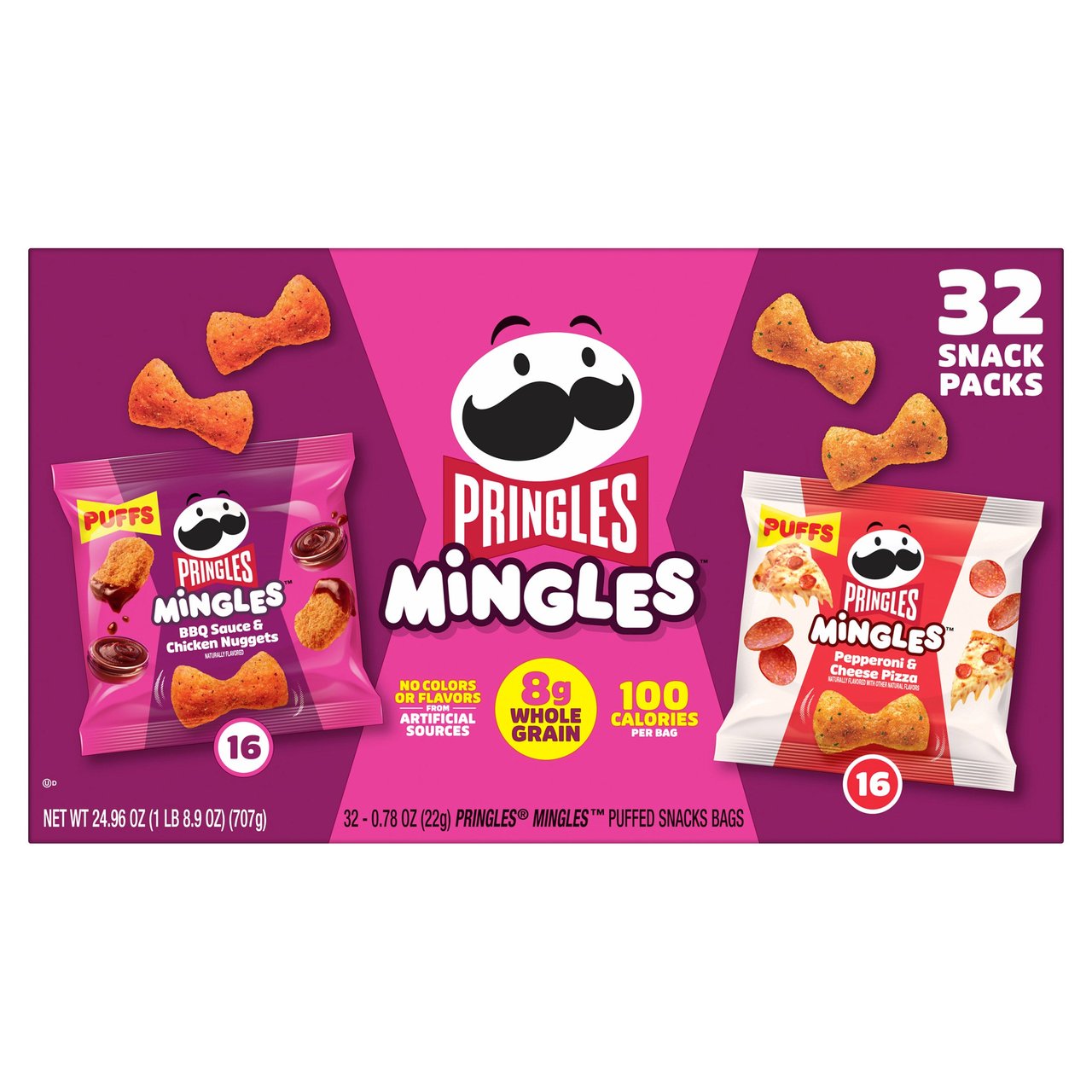 Pringles Mingles Puffs 32-Count Snack Packs - Image 1