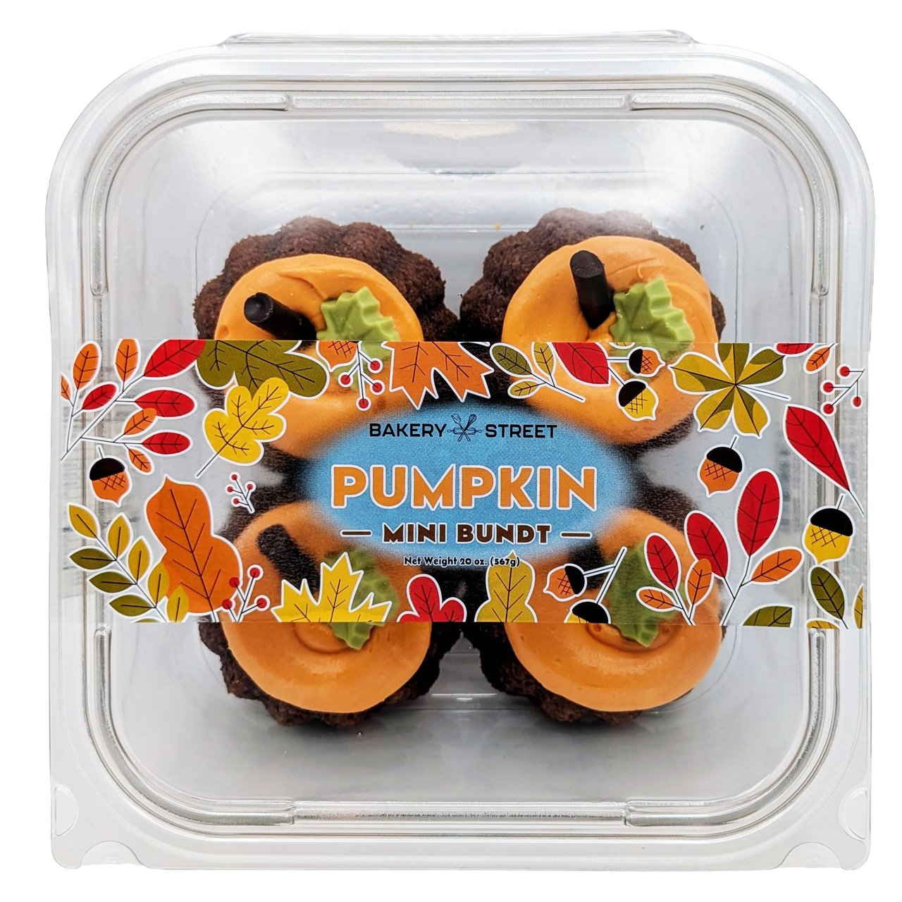 Bakery Street Pumpkin Bundt Cake, 20 oz (1.25 lbs)
