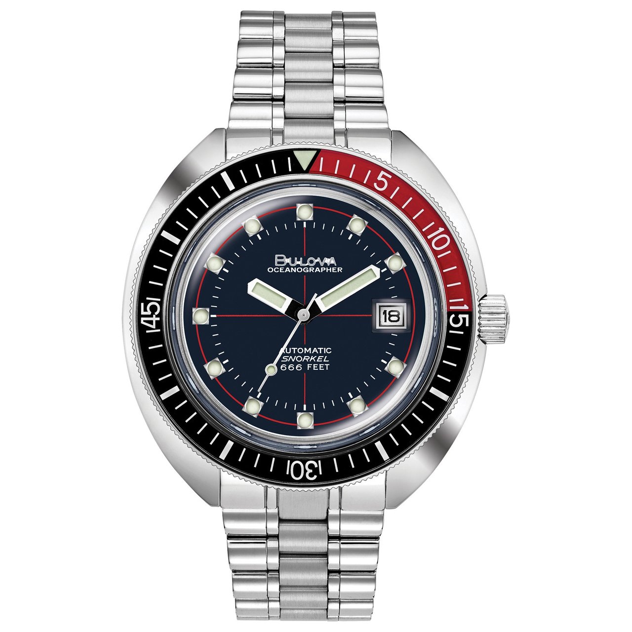 Bulova Archive Series Double Curve Sapphire Automatic Men's Watch