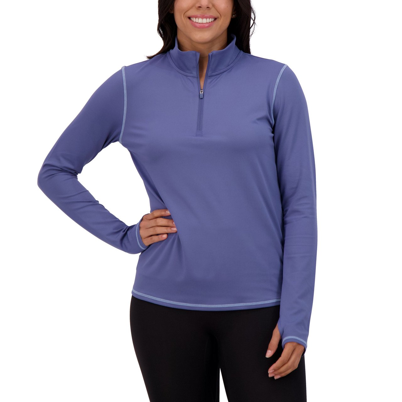 Soybu Women's Long Sleeve Quarter Zip Top - Image 1