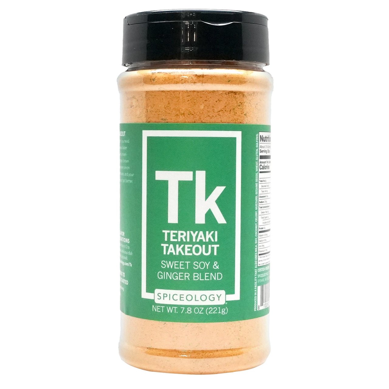 Spiceology Teriyaki Takeout Rub 7.8 Ounce Container - Image 1