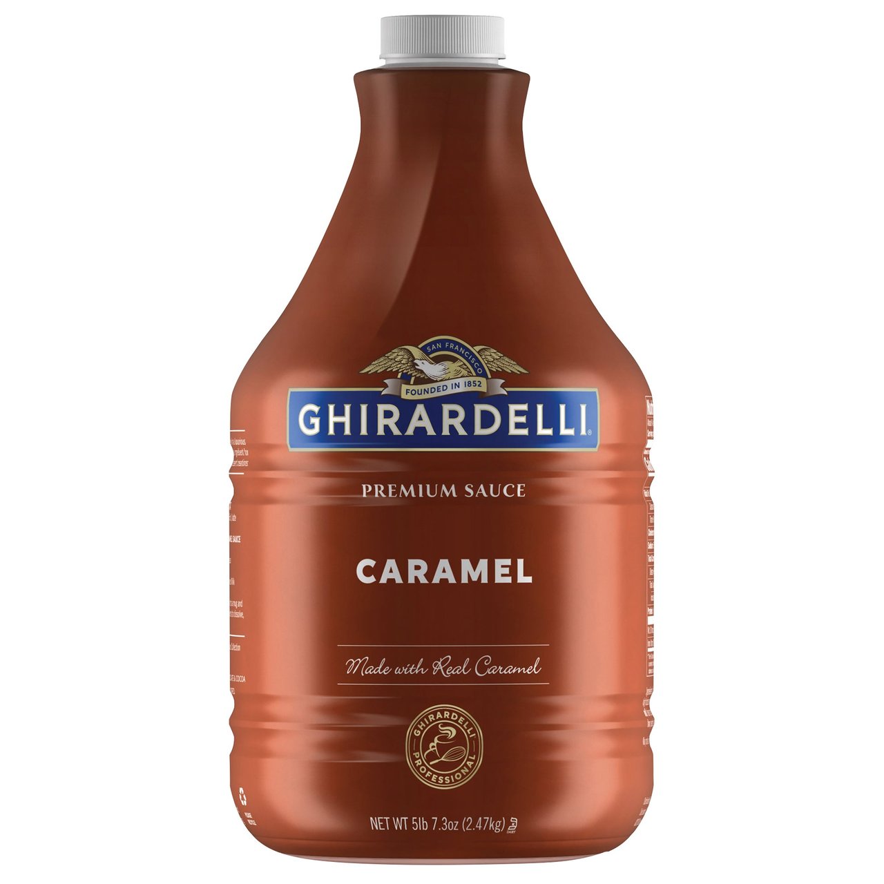 Ghirardelli Premium Caramel Sauce Non-GMO 87.3 oz - Image 1