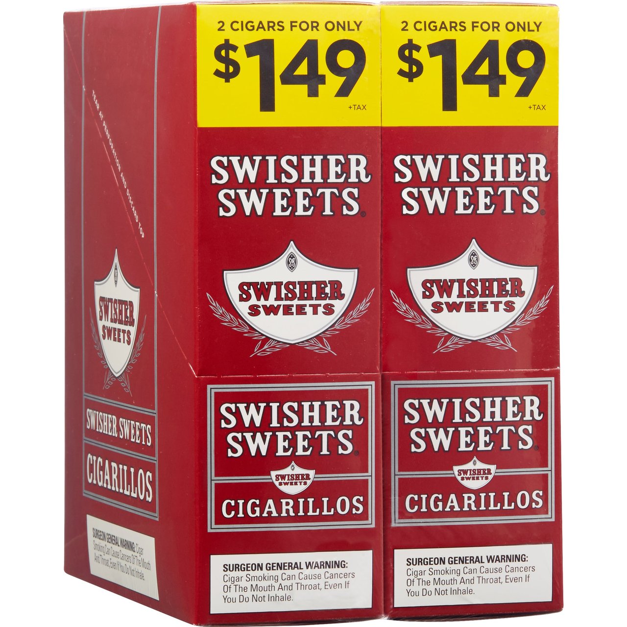 Swisher Sweets Original Cigarillos, 2 for $1.49, 30 Pouches (2 ct each)