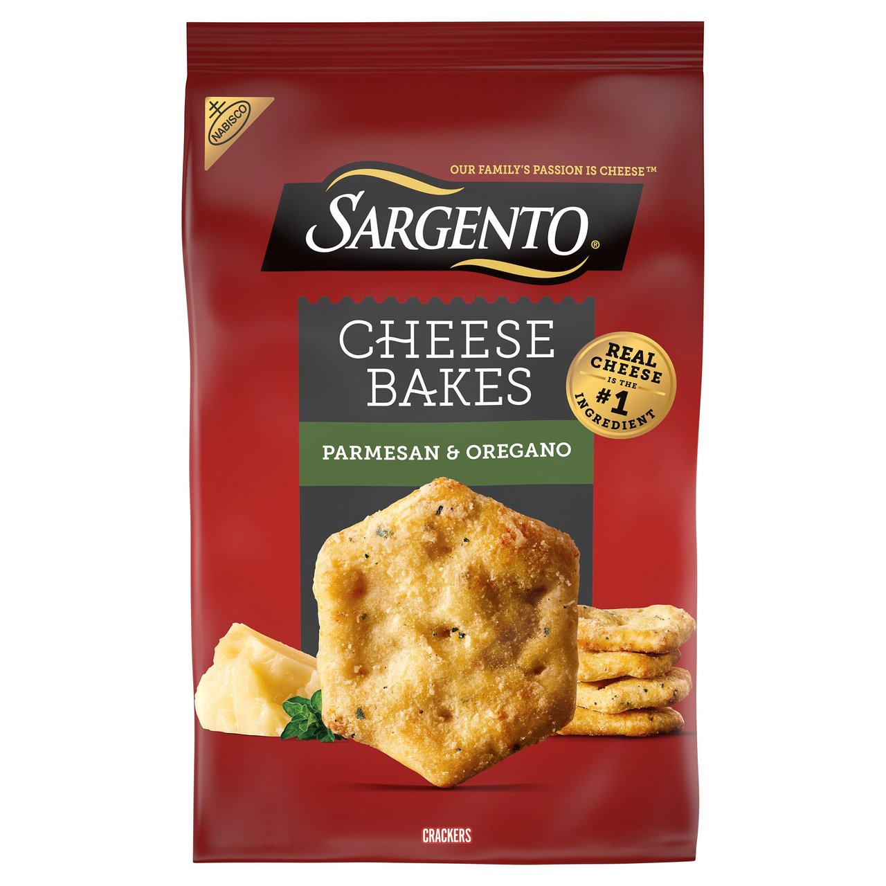 Sargento Parmesan & Oregano Cheese Bakes 16 oz - Image 1
