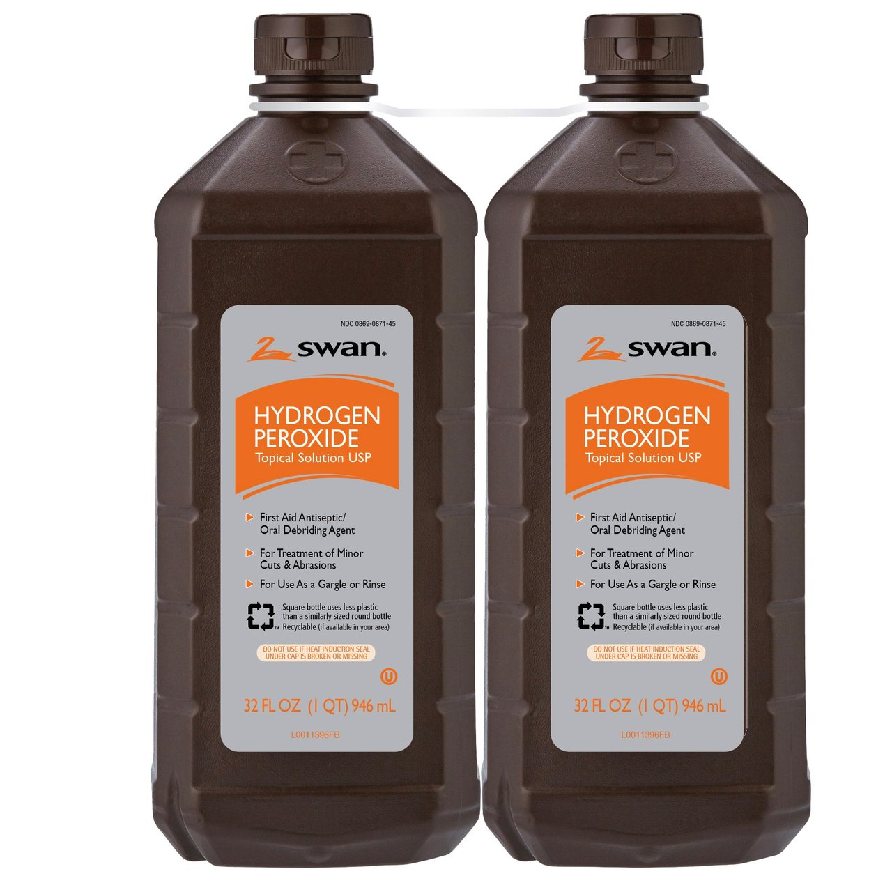 Cumberland Swan Hydrogen Peroxide 3%, 2 x 32 oz