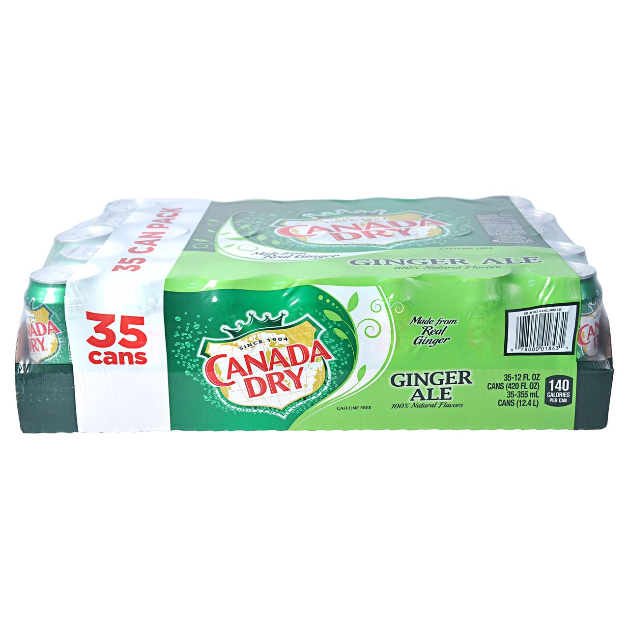 Canada Dry Ginger Ale, 35 Cans, 12 fl oz