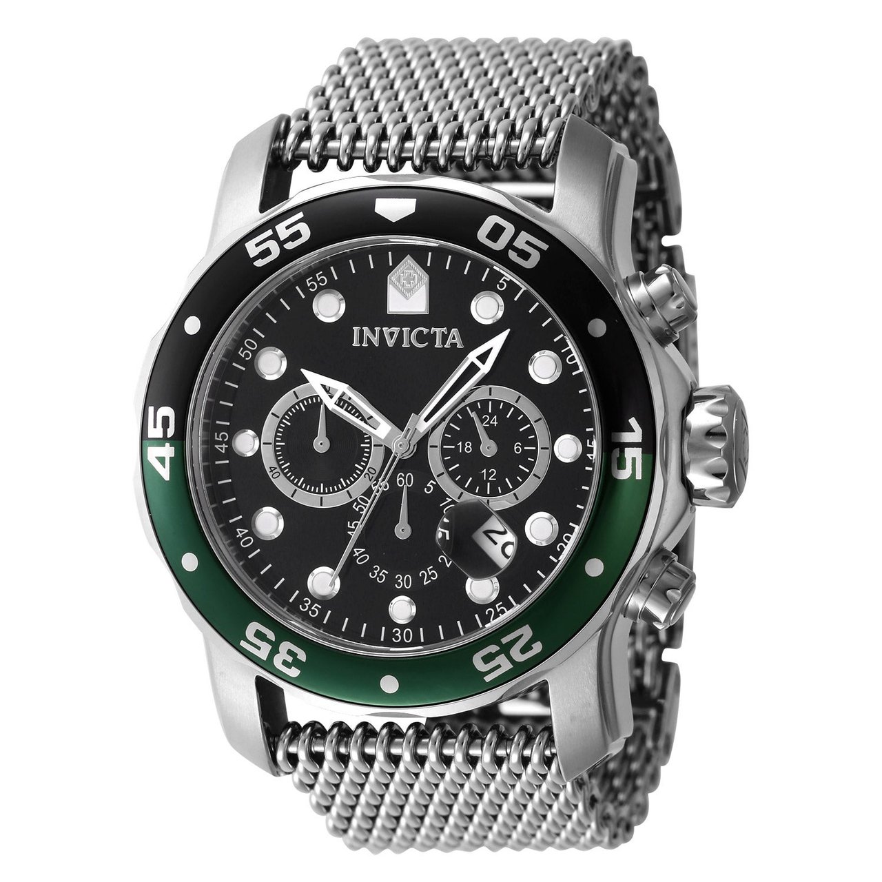 Invicta Pro Diver Stainless Steel Quartz Men's Watch - Image 1