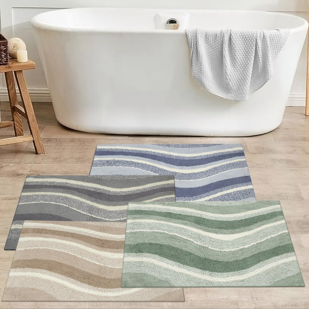 Devgiri Swirl Bath Mat