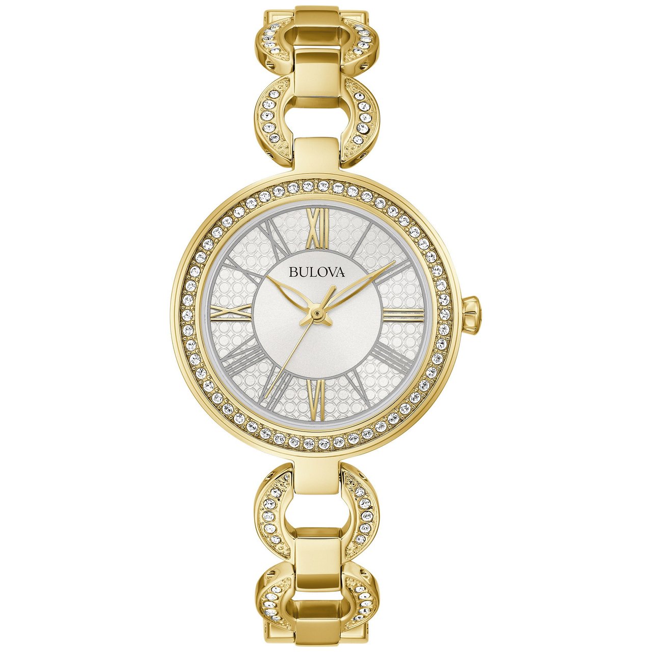 Bulova Classic Gold-Tone Ladies Quartz Watch