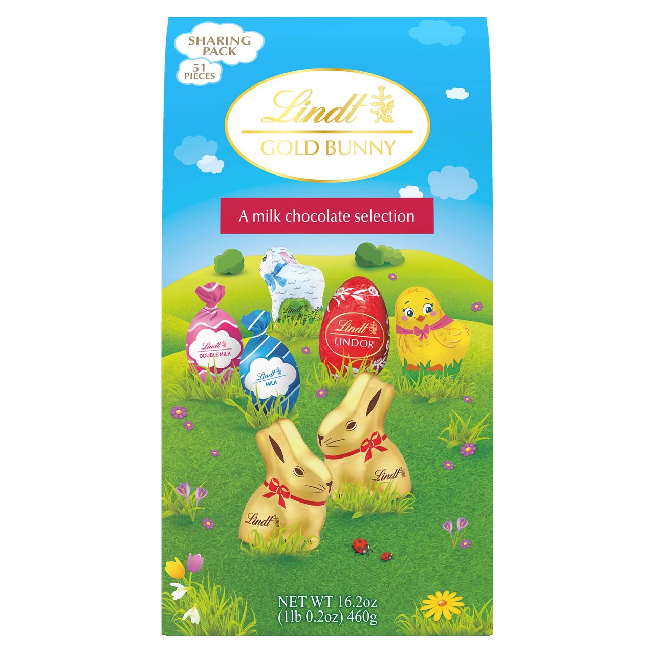 Lindt LINDOR Easter Festive Share Pack, 16.2 oz - Image 1