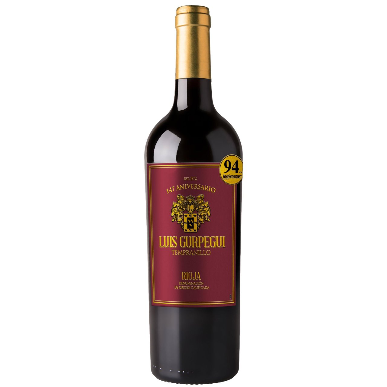 Luis Gurpegui Rioja Crianza Spain 750ML - Image 1