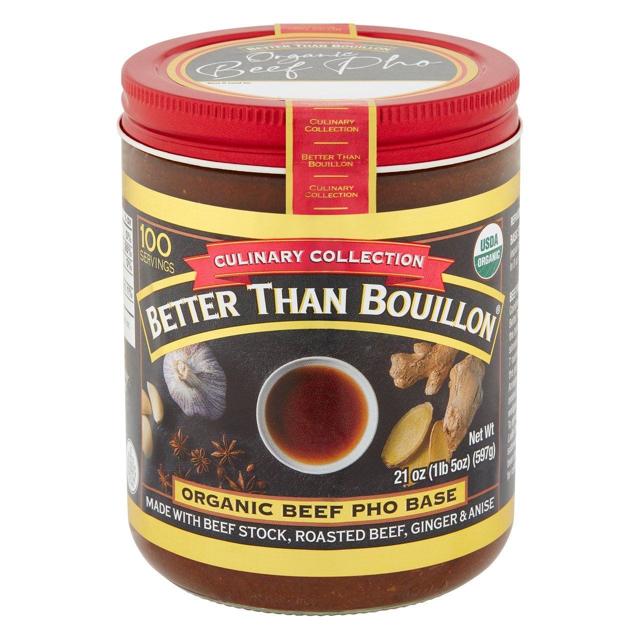 Better Than Bouillon Organic Beef Pho 21 oz - Image 1