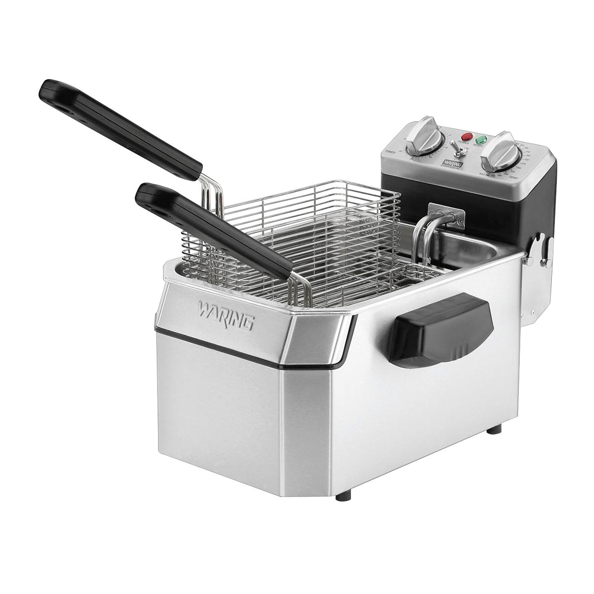 Waring Commercial Heavy-Duty Deep Fryer 10 lb CBBDF1000PC - Image 1