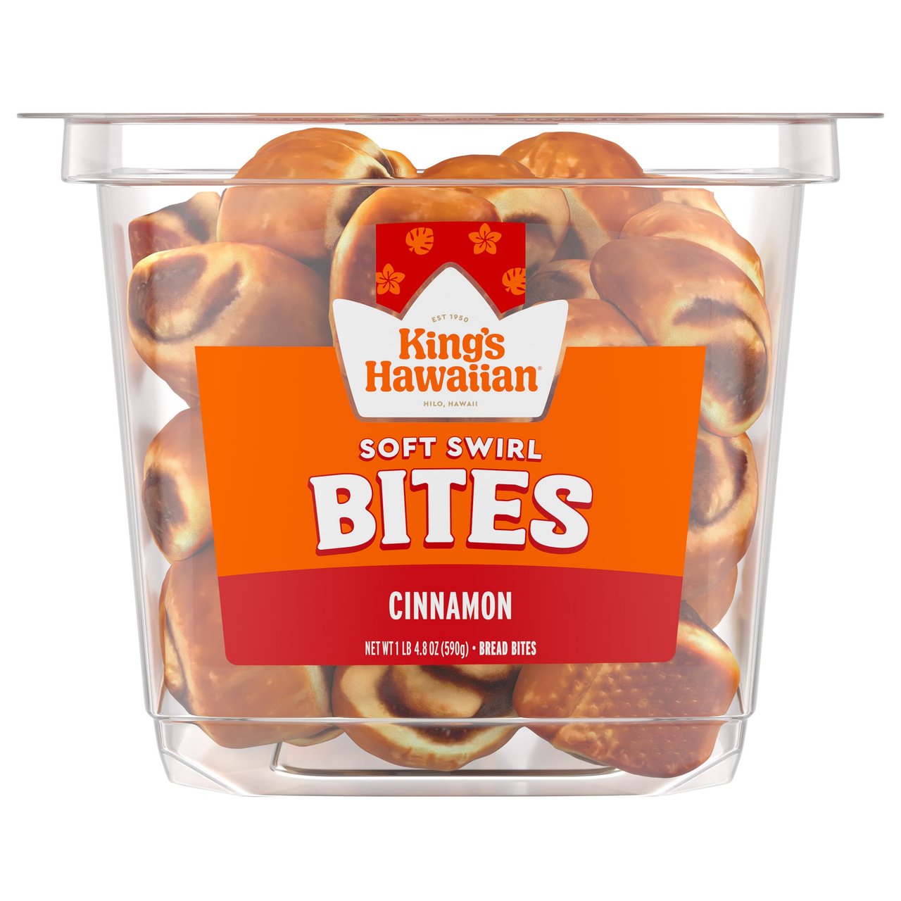 KING'S HAWAIIAN CINNAMON BITES 20.8 OZ - Image 1