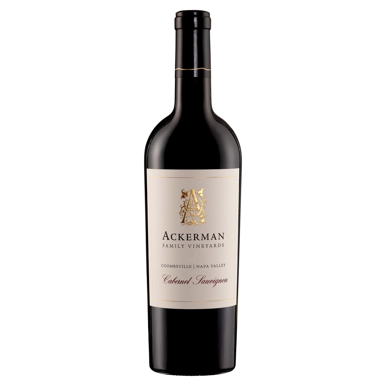 Organic Ackerman Family Vineyards Cabernet Sauvignon Coombsville Napa Valley 750ML - Image 1