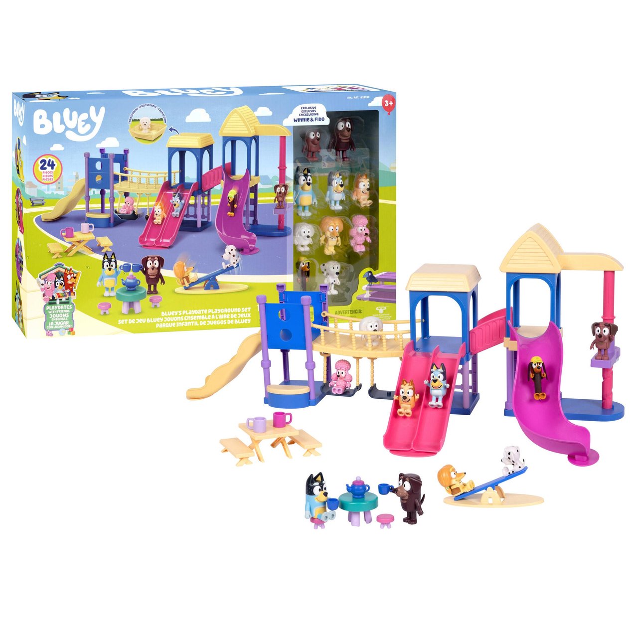 BLUEY PLAYDATE PLAYGROUND SET - Image 1