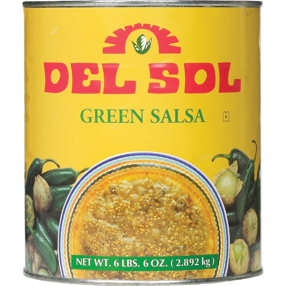 Del Sol Green Mexican Salsa #10 Can
