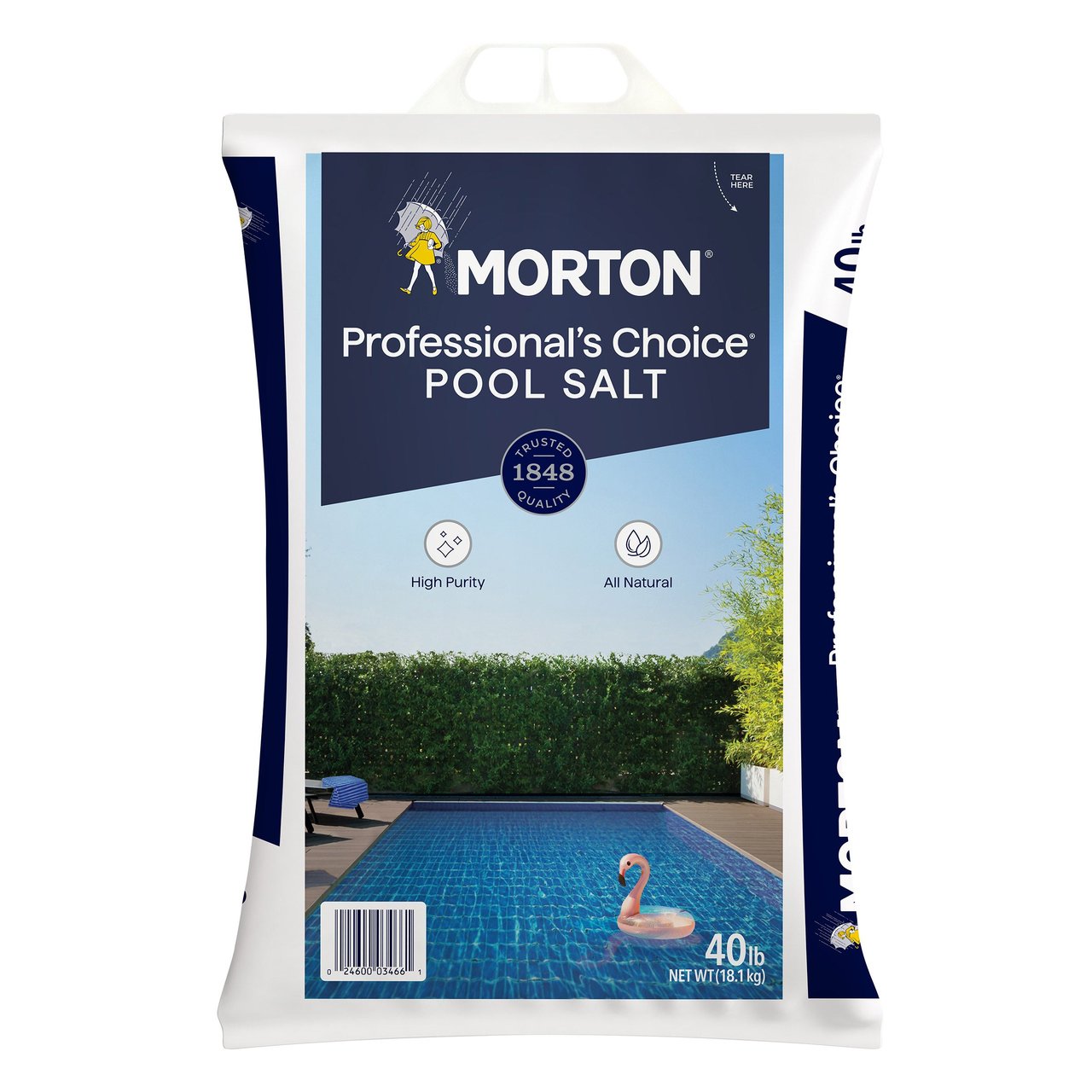 Morton Pool Salt 40 lb - Image 1