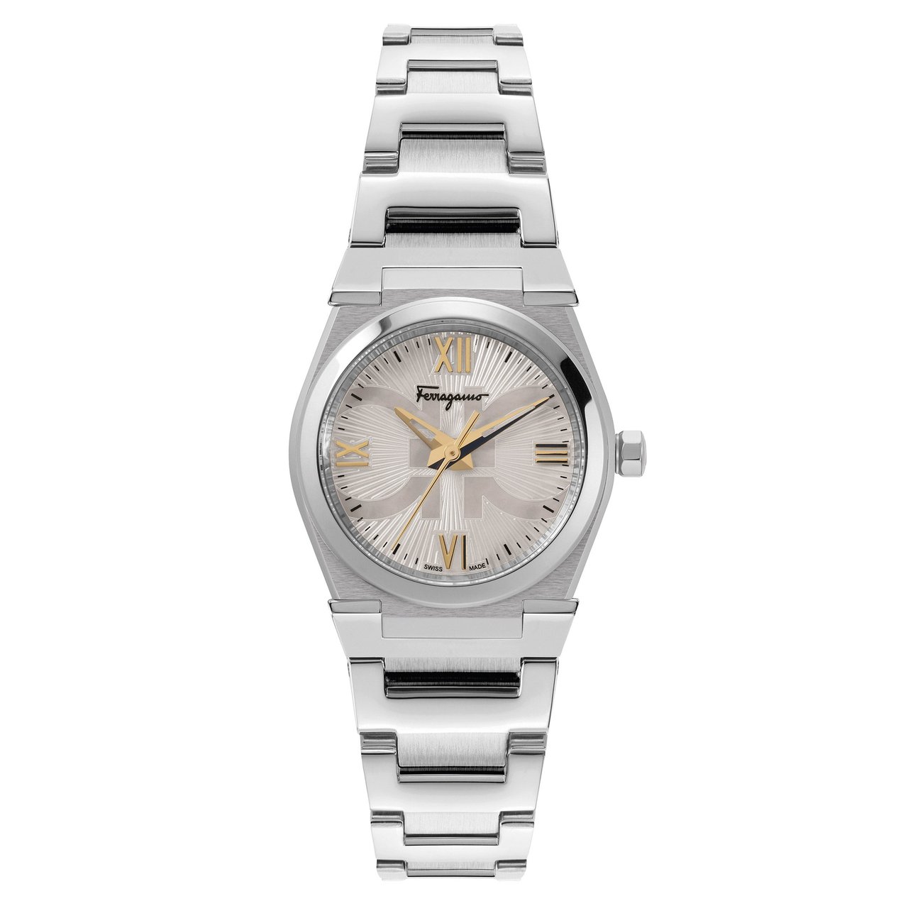 Ferragamo Vega 28mm Guilloché Dial Quartz Women's Watch - Image 1