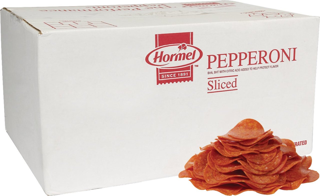 Hormel Sliced Pepperoni, 2/12.5 lbs - Image 1
