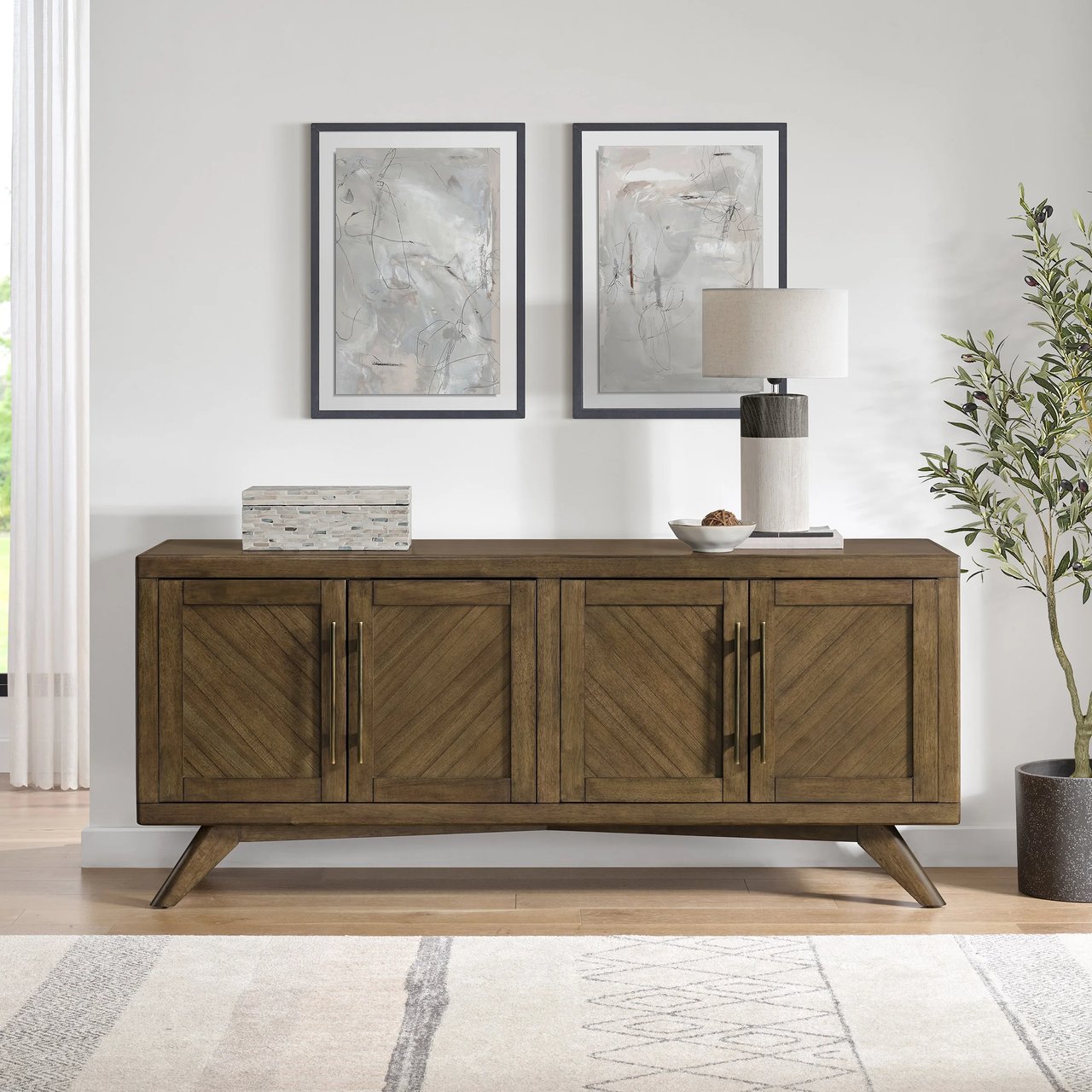 Foremost Home Redfield 70" Accent Console - Image 1