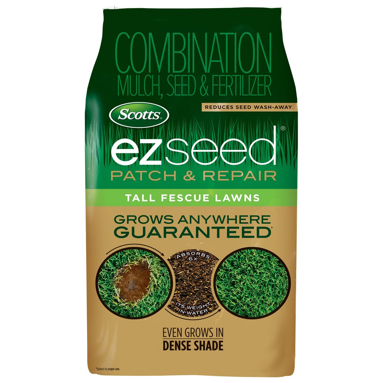 Scotts EZ Seed Tall Fescue Repair Seed + Mulch + Fertilizer 25 lb - Image 1