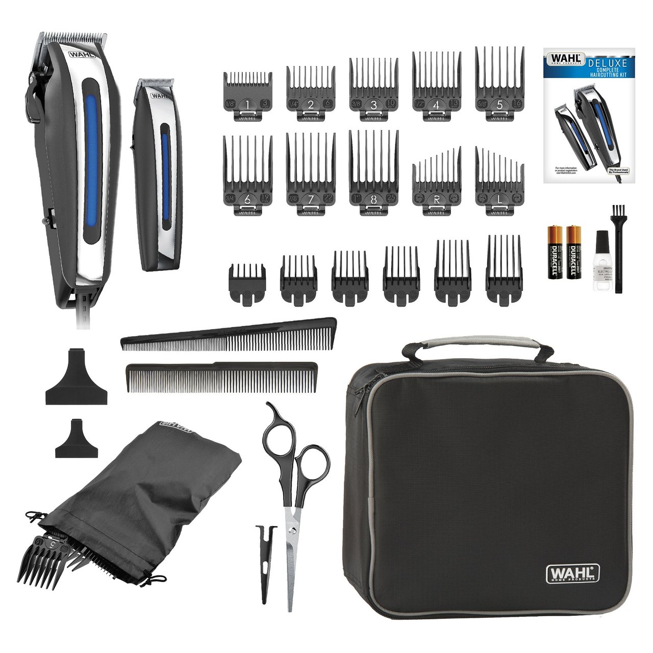 WAHL DELUXE HAIRCUT KIT WITH TRIMMER ^ - Image 1