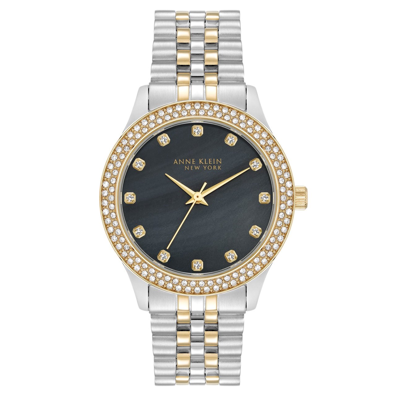 Anne Klein New York Mother of Pearl Quartz Women's Watch - Image 1