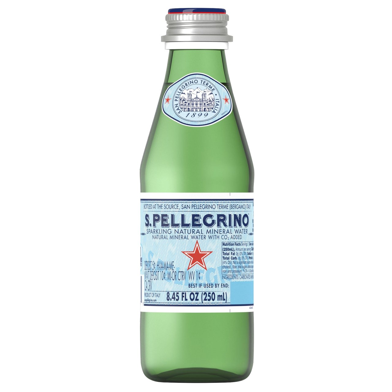 San Pellegrino Sparkling Water 24/8.45 oz - Image 1