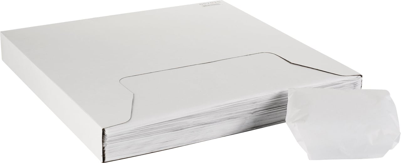 Bagcraft 15" x 16" Sandwich Wrap White, 1,000 ct (BGC057015)