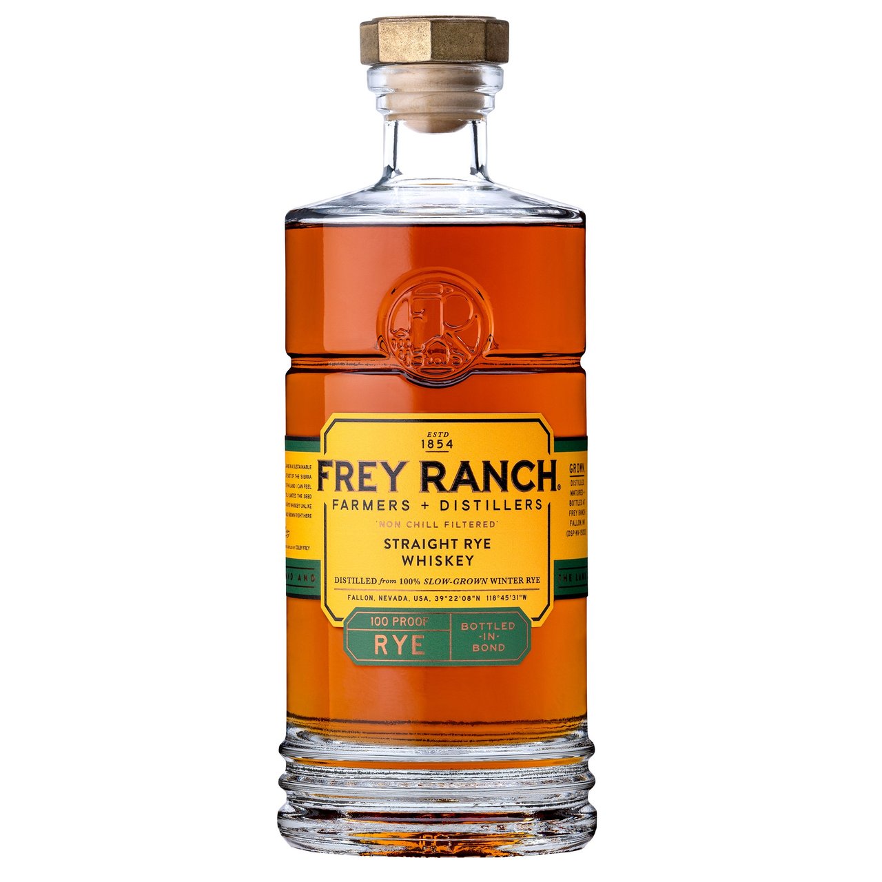 Frey Ranch Nevada Straight Rye Whiskey 750ML - Image 1