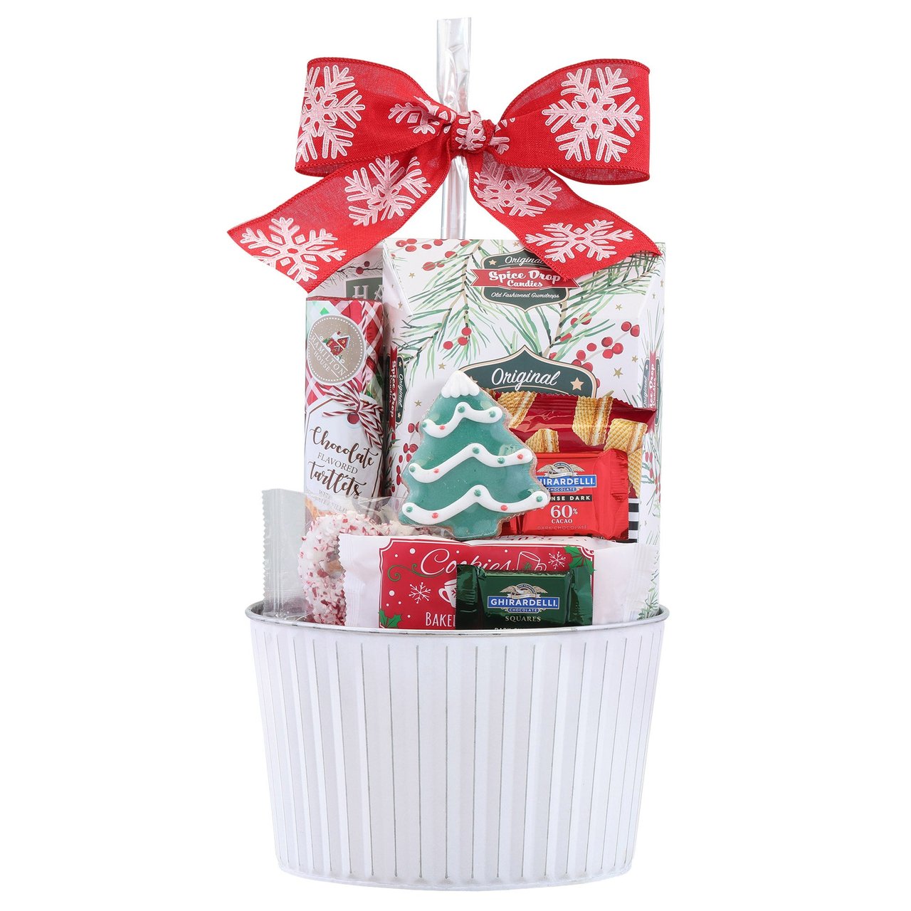 Ghirardelli Metal Basket Gift Set, 41.9 oz - Image 1