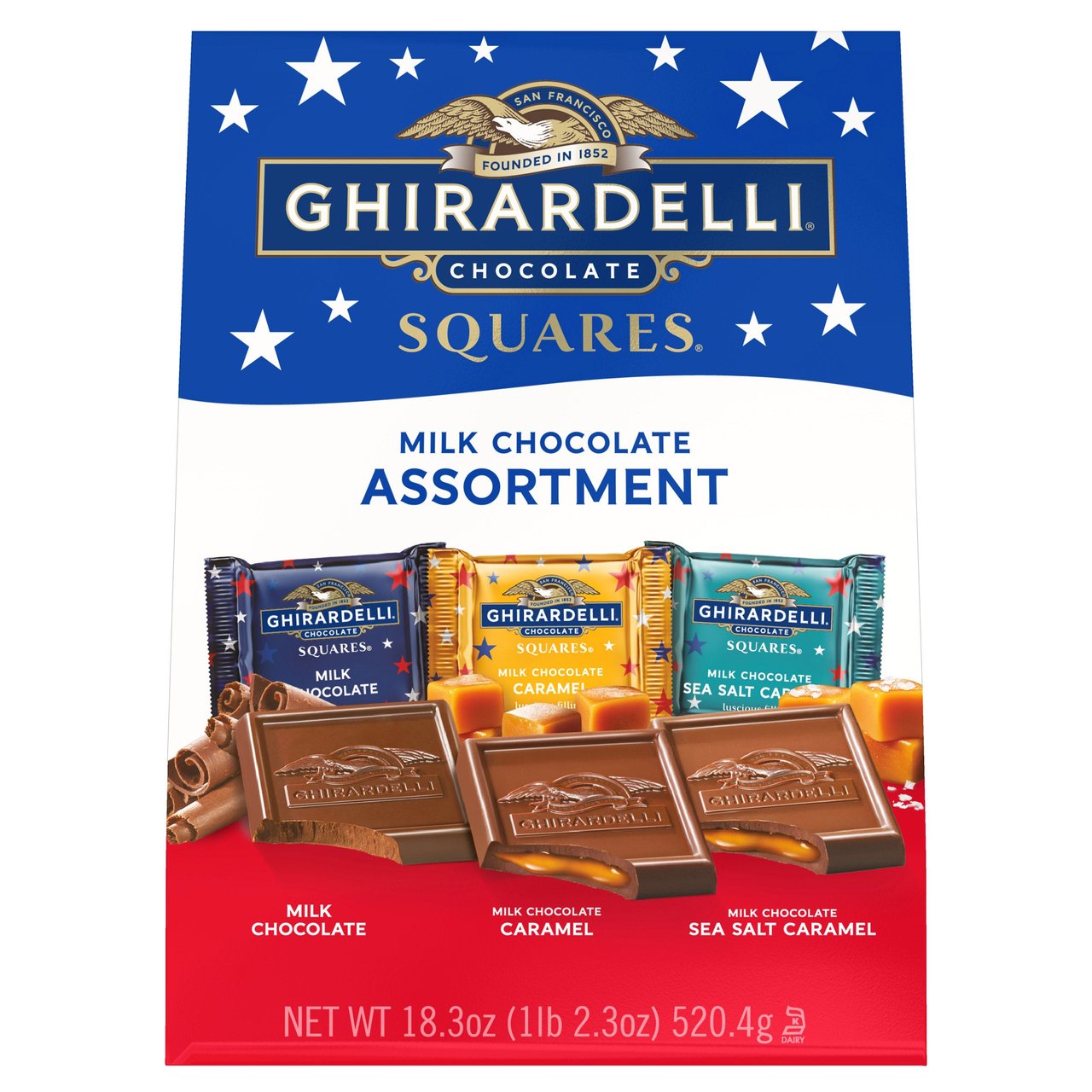 Ghirardelli Red, White & Blue Minis 18.3 Ounces - Image 1