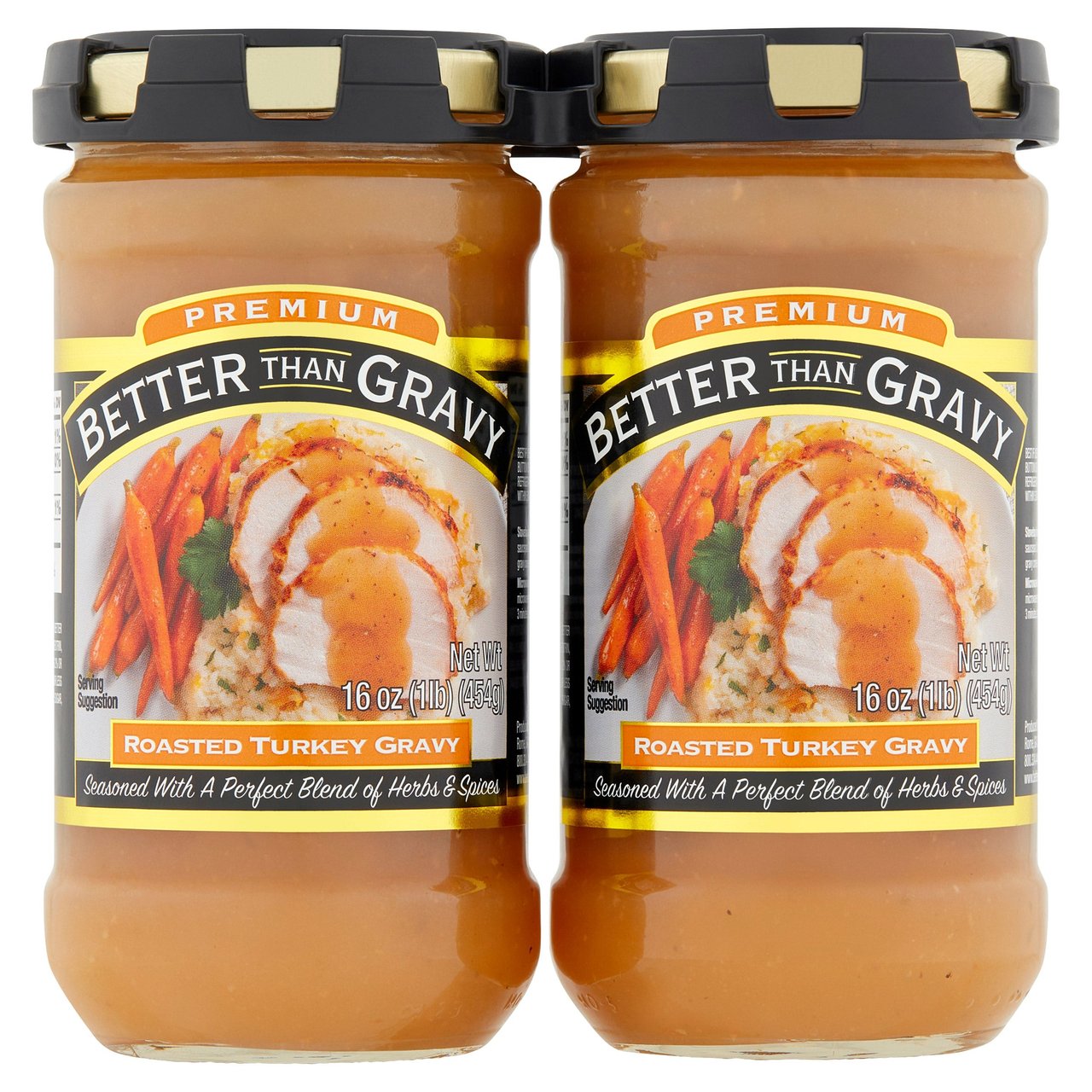 Better Than Gravy Turkey Gravy, 2 x 16 oz - Image 1