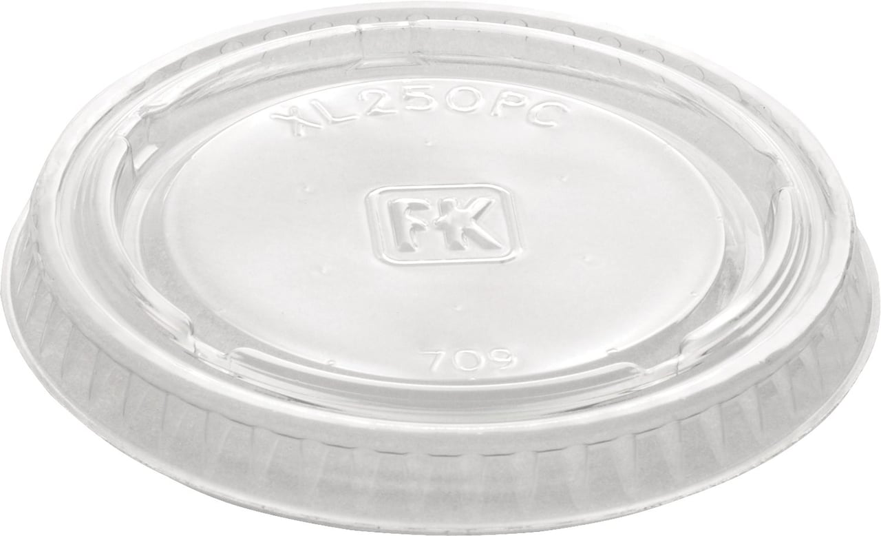 Fabri-Kal 2 oz Portion Cup Lid, 1250 Count - Image 1