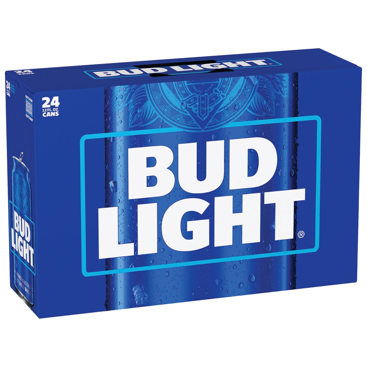 Bud Light American Light Lager Beer 24 Pack 12 fl oz Cans - Image 1