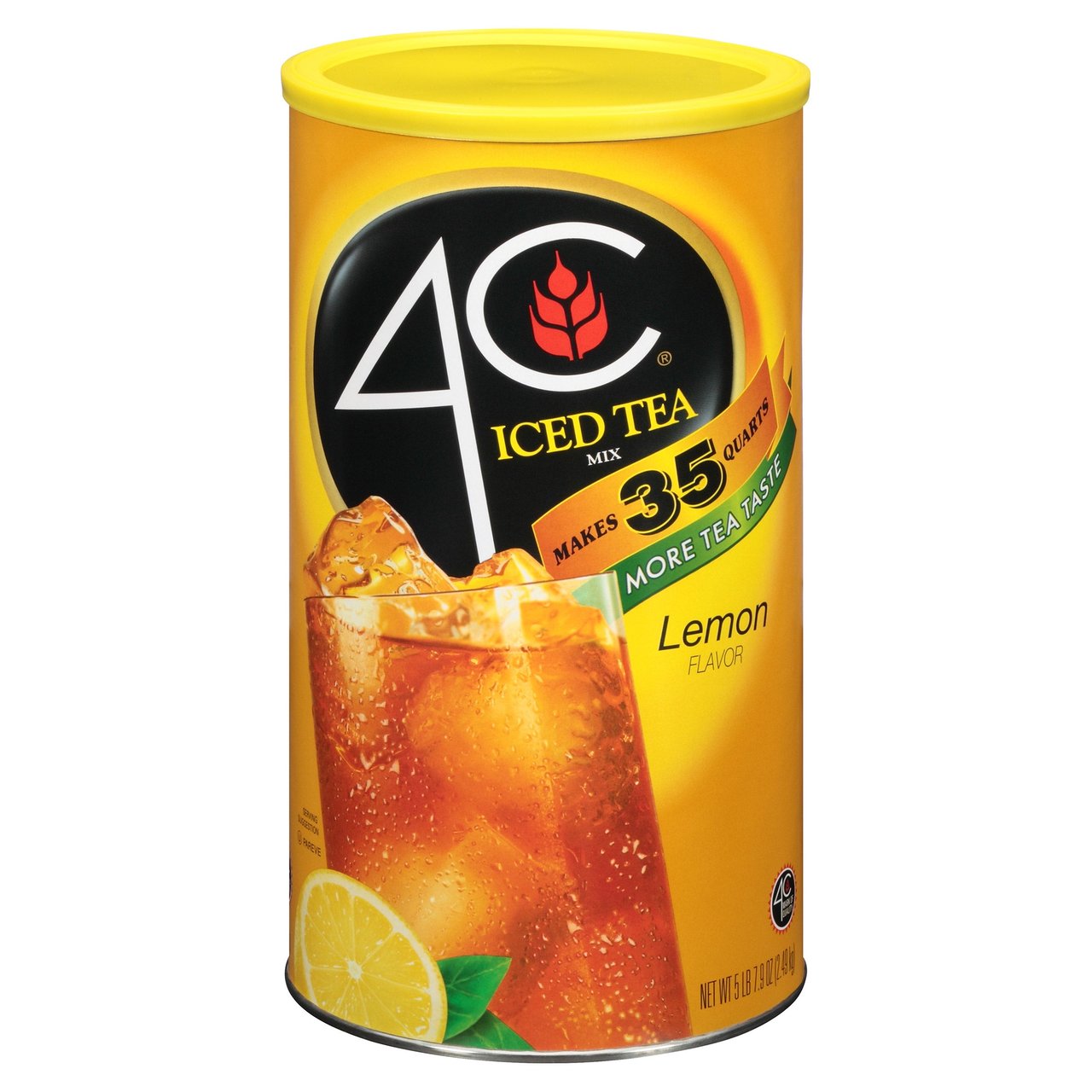 4C Lemon Iced Tea Mix 82.6 oz (5.17 lbs) - Image 1