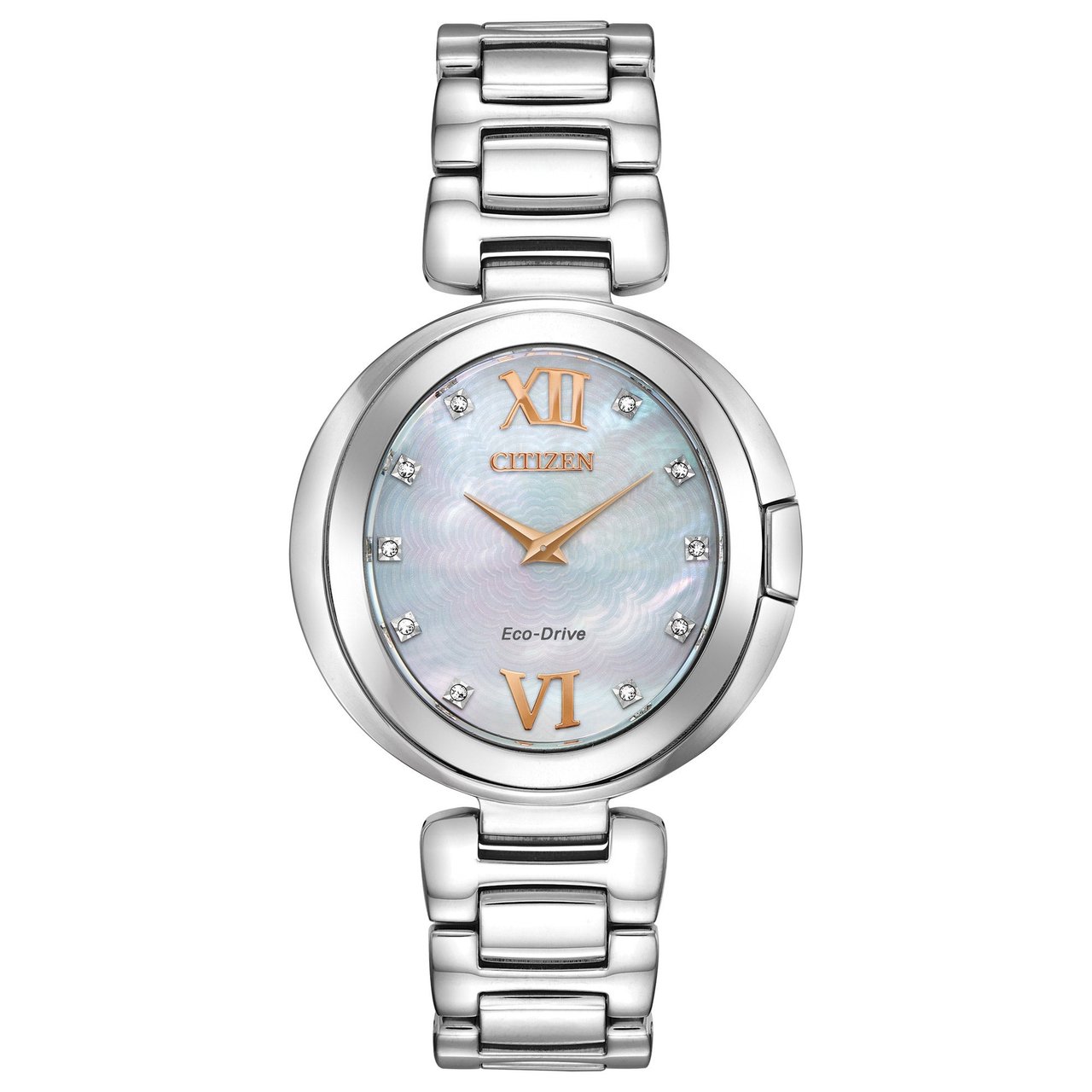 Citizen Eco-Drive Capella Mother-of-Pearl Dial Ladies Watch