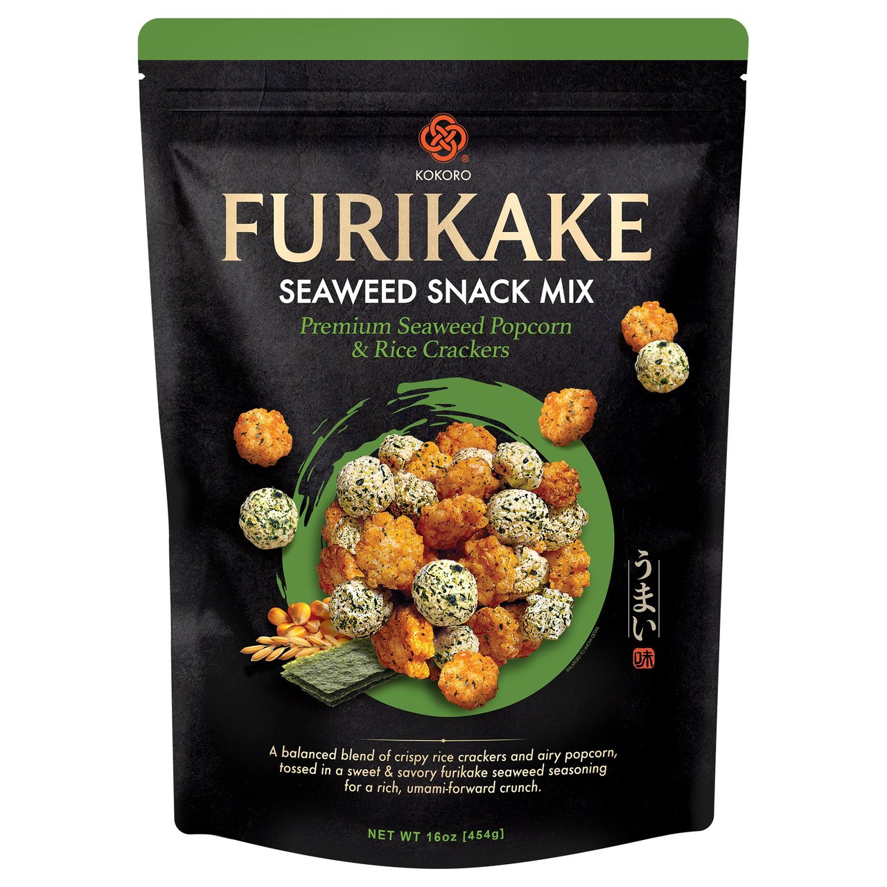 Kokoro Furikake Seaweed Snack Mix 16 Ounces - Image 1