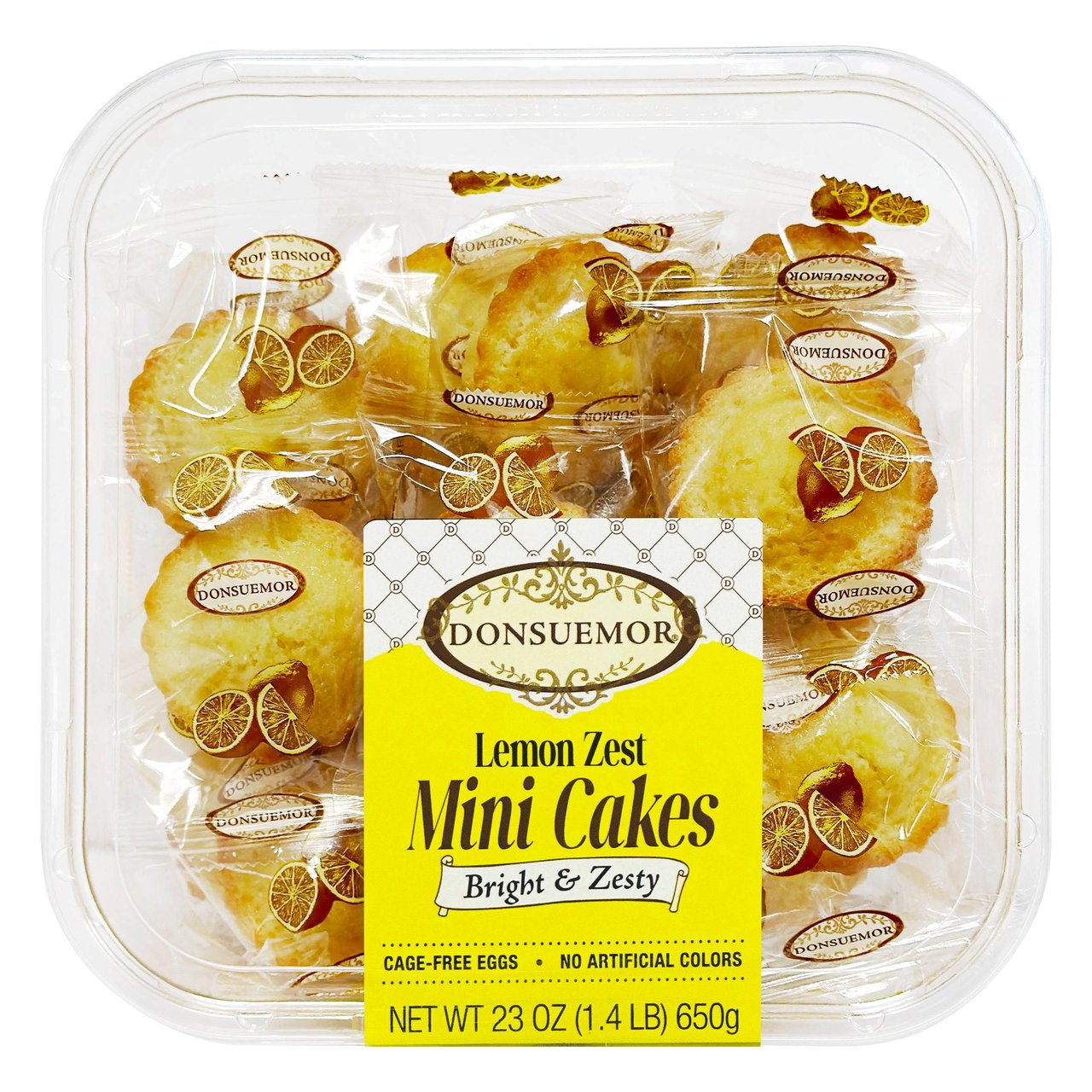 Donsuemor Lemon Zest Mini Cakes, 23 oz - Image 1