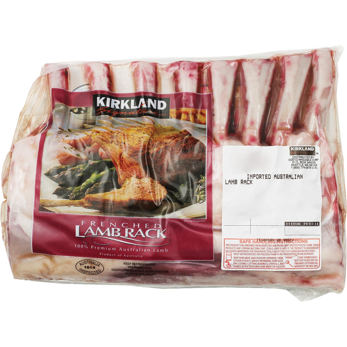 Rack of Lamb Full Case Australian Per LB - Image 1