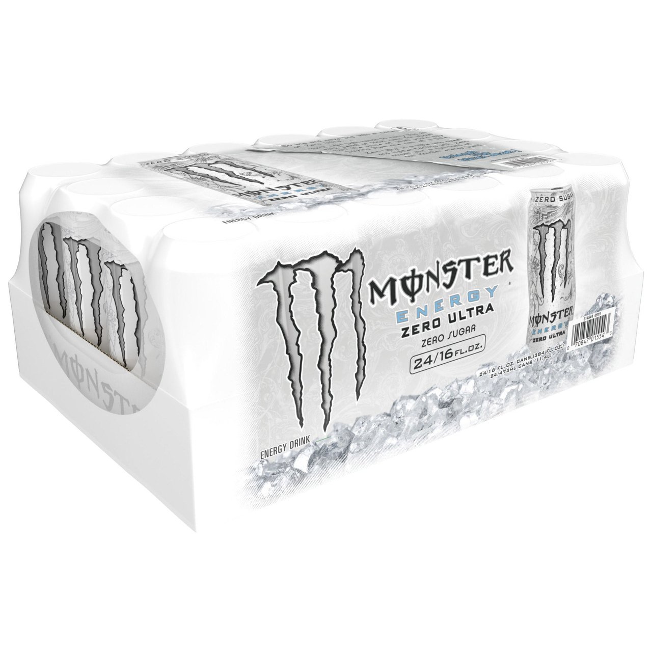 Monster Zero Ultra 24-Pack 16 oz Cans - Image 1