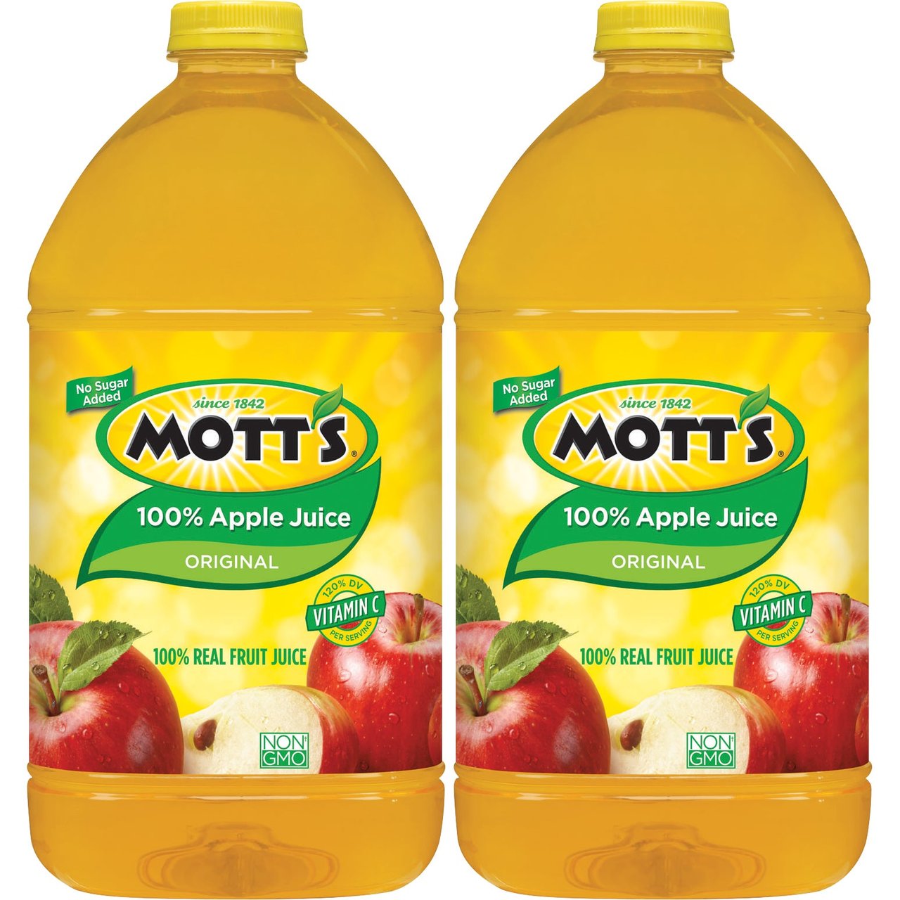Mott's 100% Apple Juice 2/128 fl oz (8 qts)