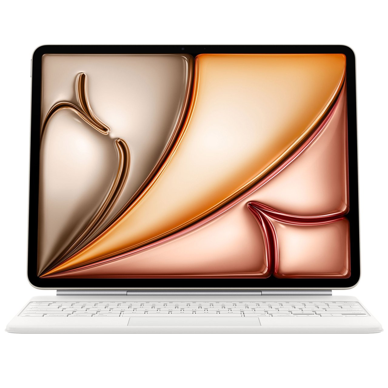 Apple Magic Keyboard for iPad Air 13-Inch (M3) White MDFW4LL/A - Image 1