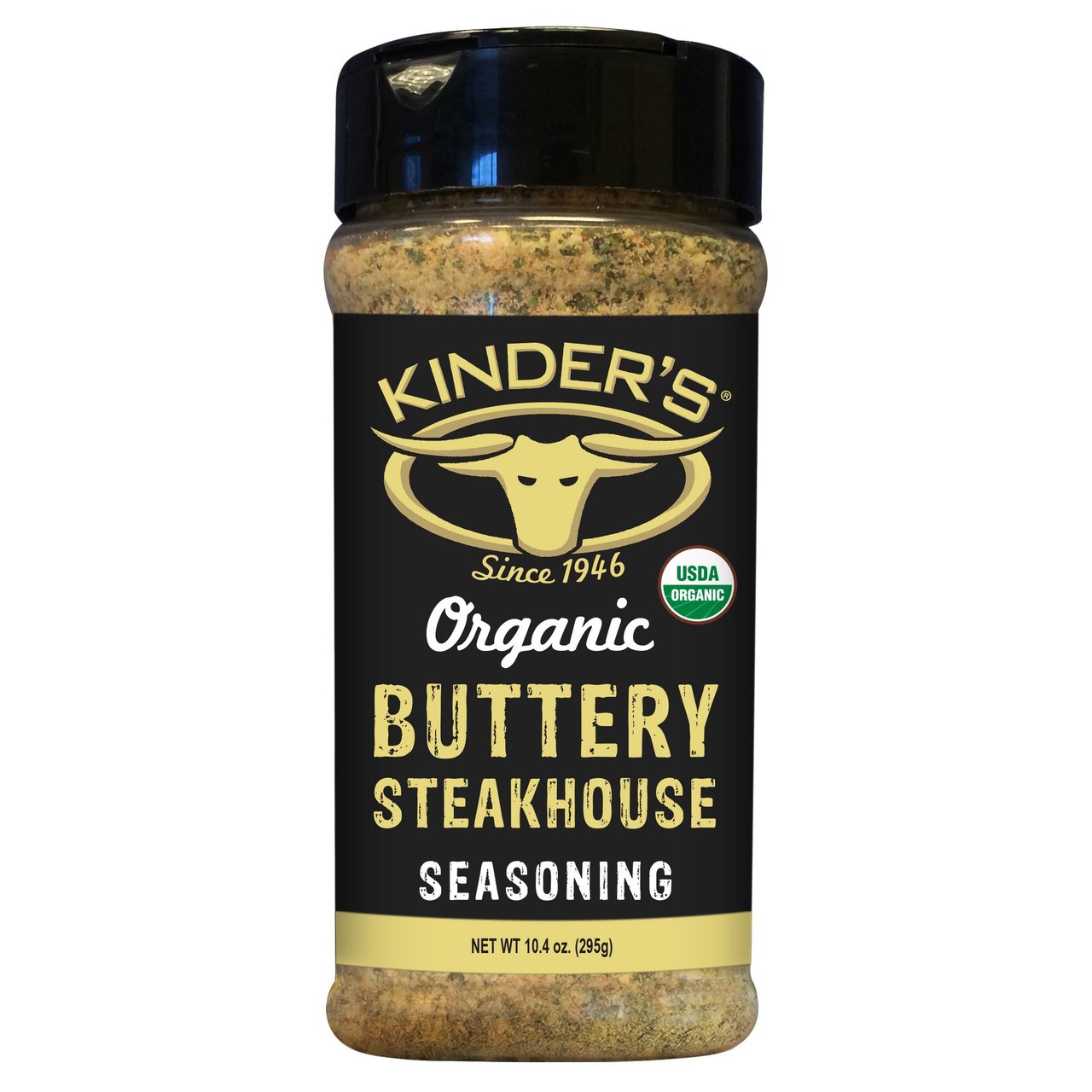 Kinder's Organic Buttery Steakhouse Seasoning 10.4 oz - Image 1