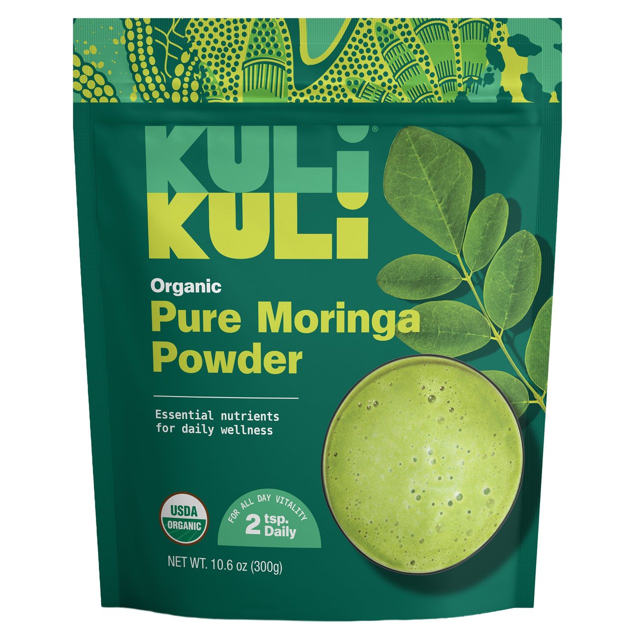 Kuli Kuli Organic Moringa Powder 10.6 oz - Image 1